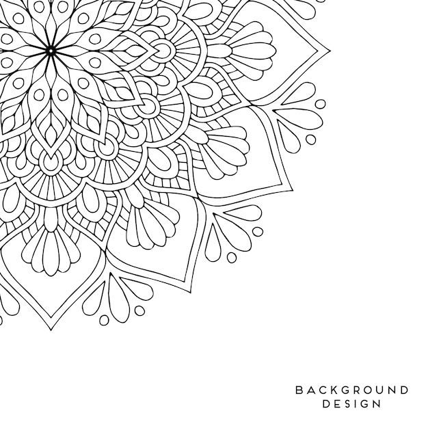 Vector Mandala fondo