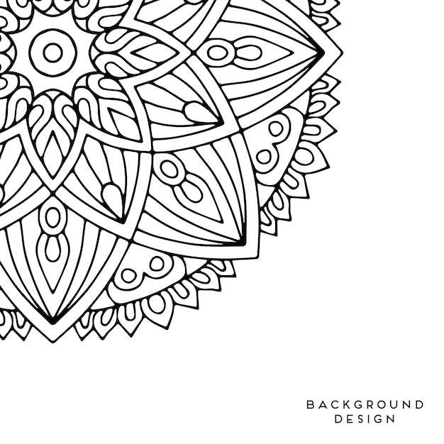 Vector Mandala fondo