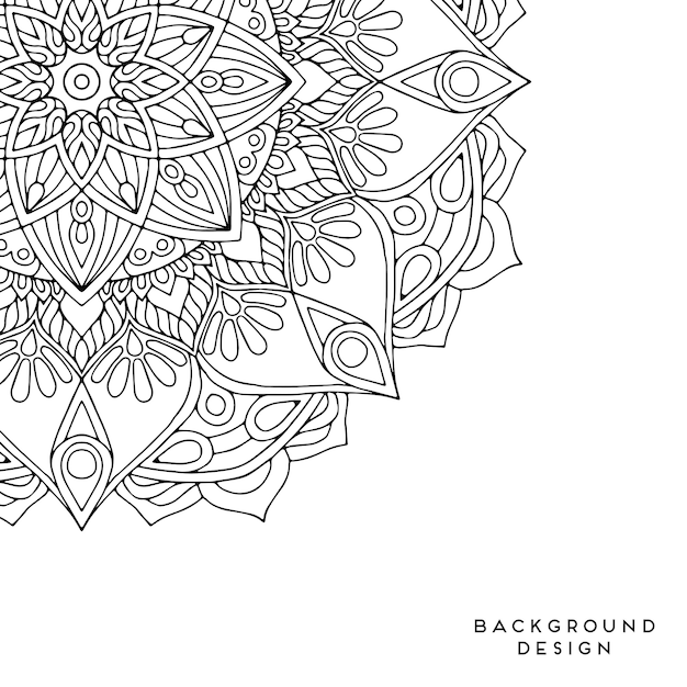 Vector Mandala fondo
