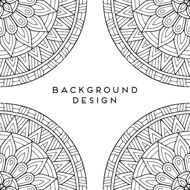 Vector Mandala fondo