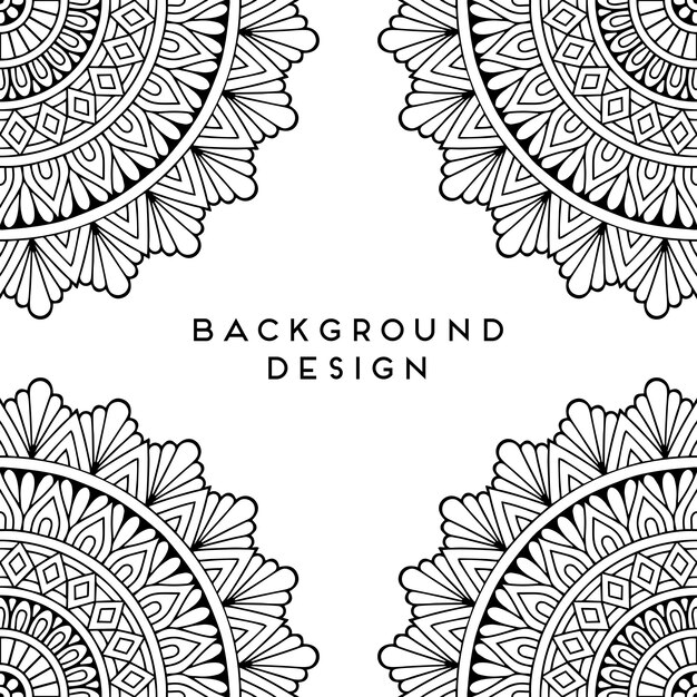 Vector Mandala fondo