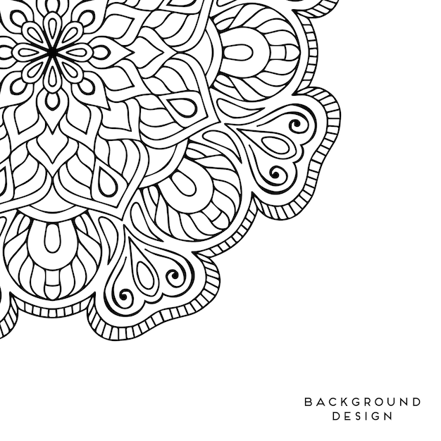 Vector Mandala fondo