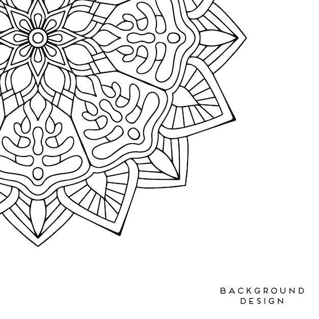Vector Mandala fondo