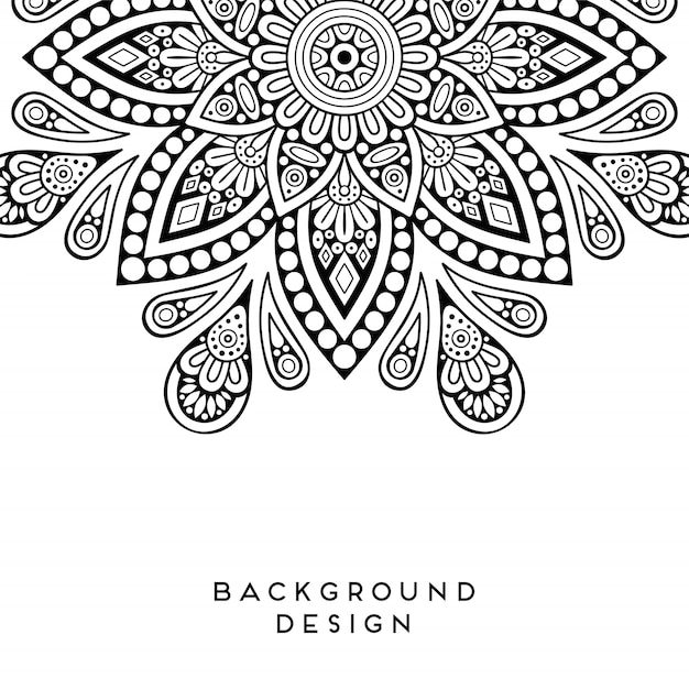 Vector Mandala fondo