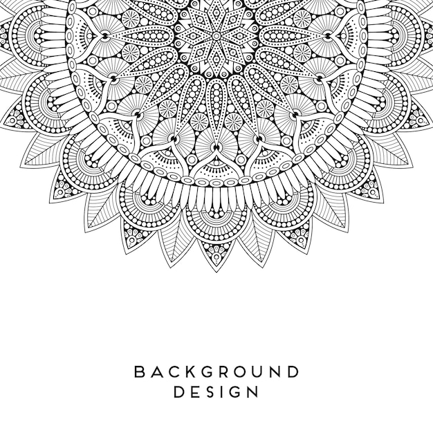 Vector Mandala fondo