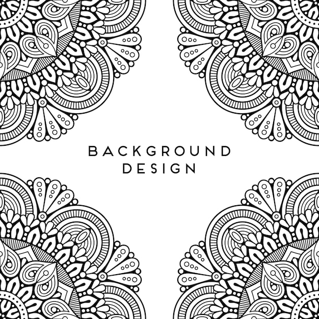 Vector Mandala fondo