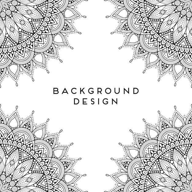 Vector Mandala fondo