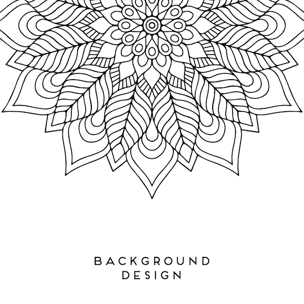 Vector Mandala fondo