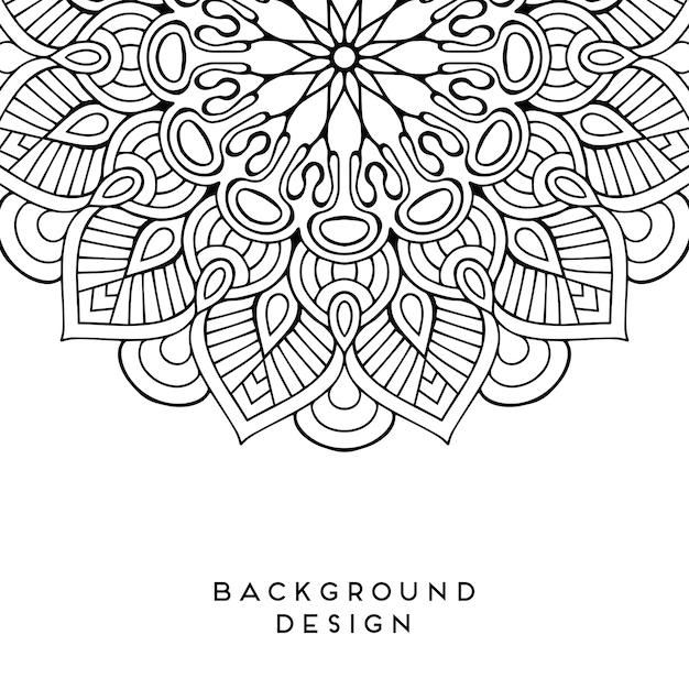Vector Mandala fondo