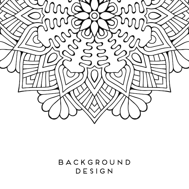 Vector Mandala fondo