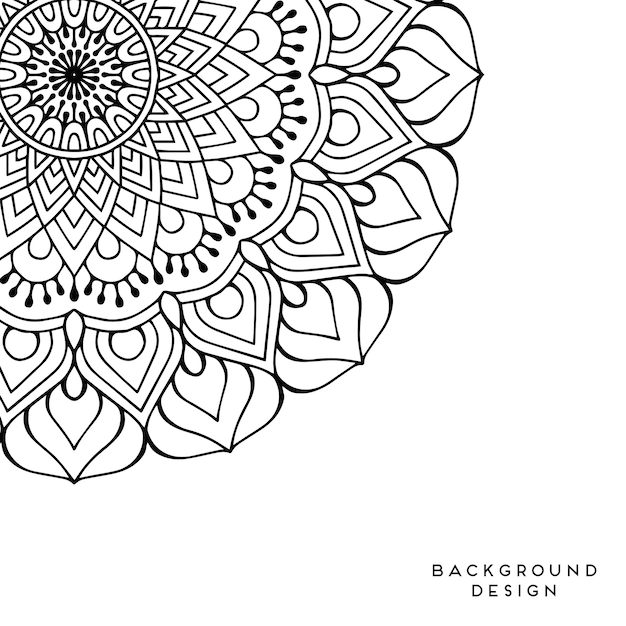 Vector Mandala fondo