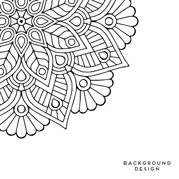 Vector Mandala fondo