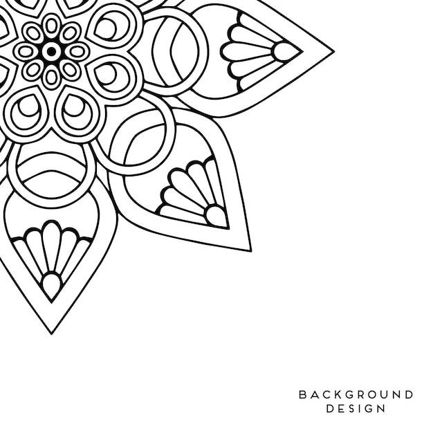 Vector Mandala fondo