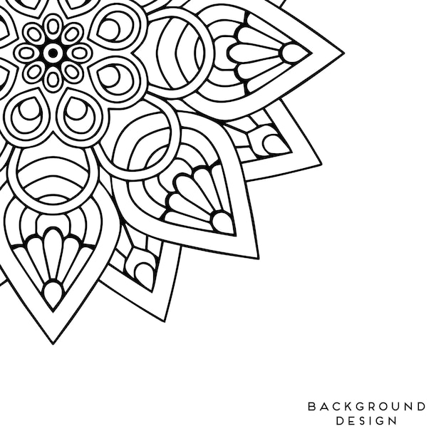 Vector Mandala fondo