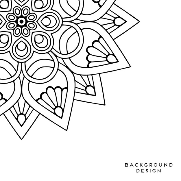 Vector Mandala fondo