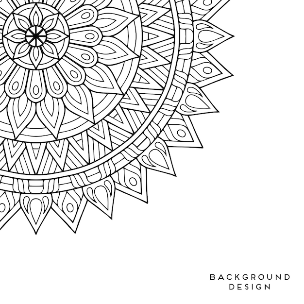 Vector Mandala fondo