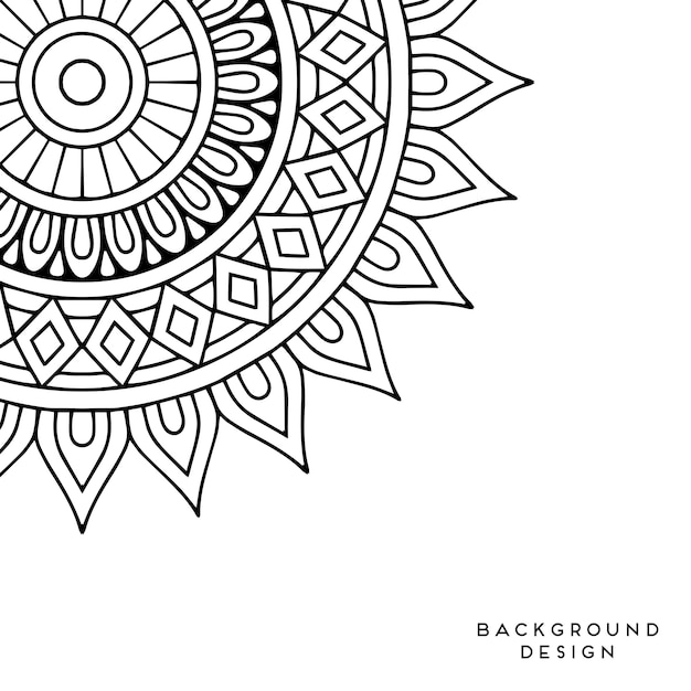 Vector Mandala fondo