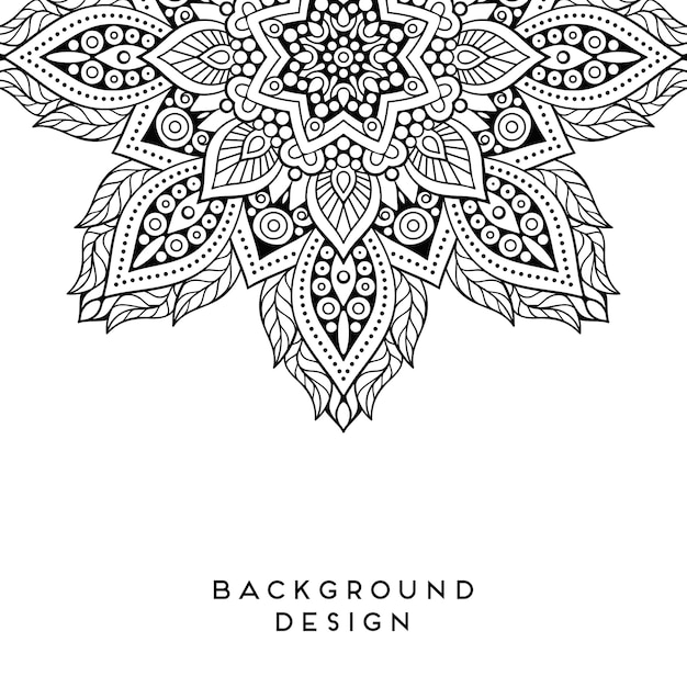 Vector Mandala fondo
