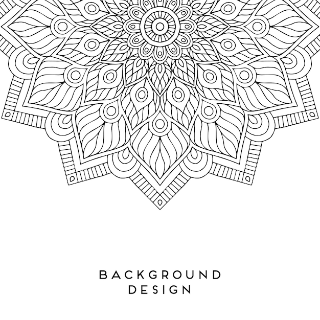 Vector Mandala fondo