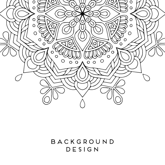 Vector Mandala fondo