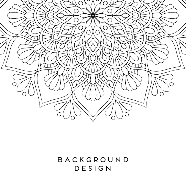 Vector Mandala fondo