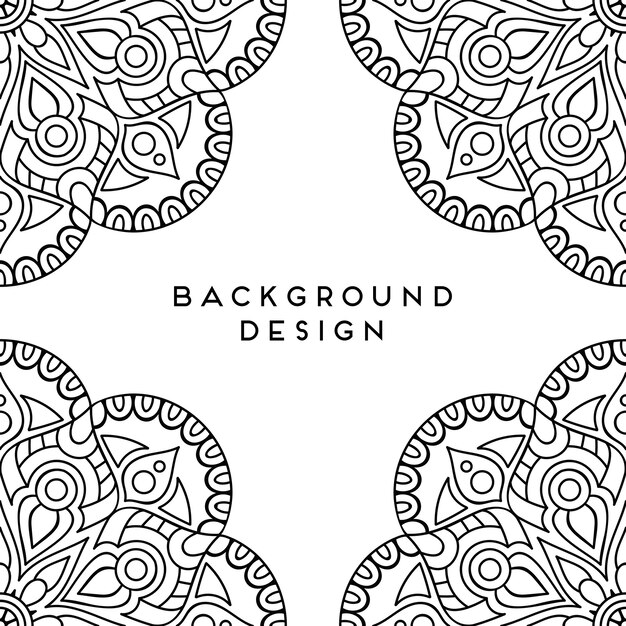 Vector Mandala fondo