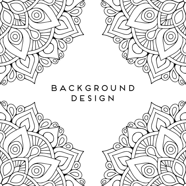 Vector Mandala fondo