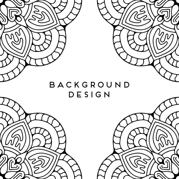 Vector Mandala fondo