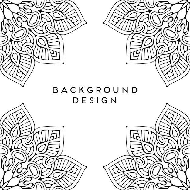 Vector Mandala fondo