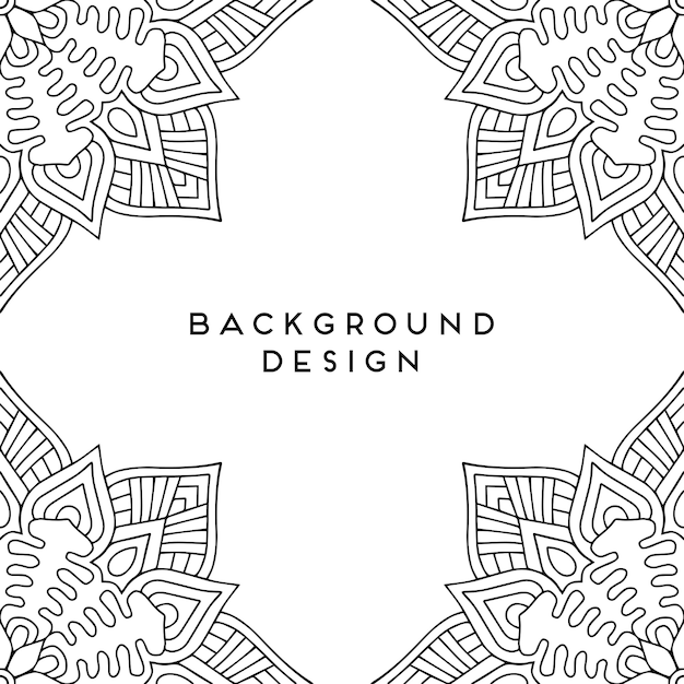 Vector Mandala fondo