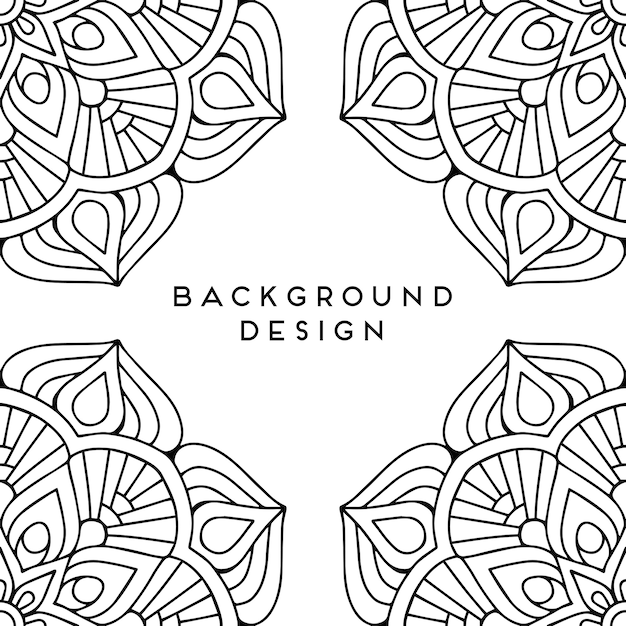 Vector Mandala fondo