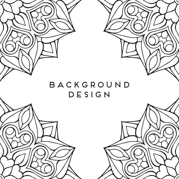 Vector Mandala fondo