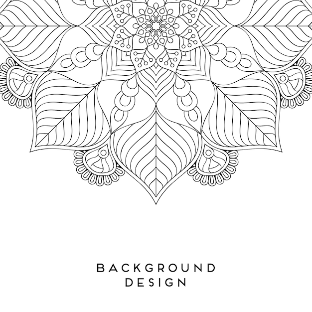 Vector Mandala fondo