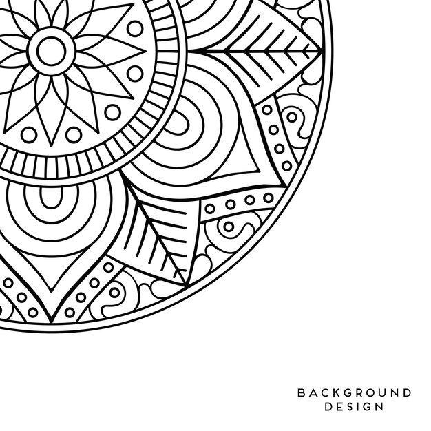 Vector Mandala fondo