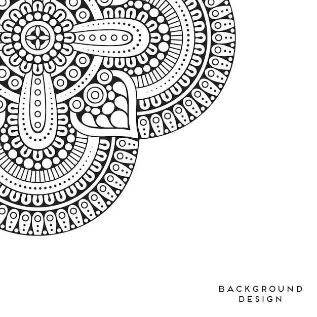 Vector Mandala fondo