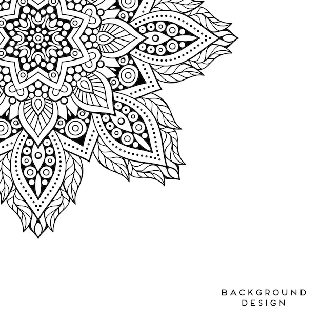 Vector Mandala fondo