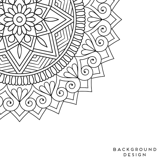 Vector Mandala fondo
