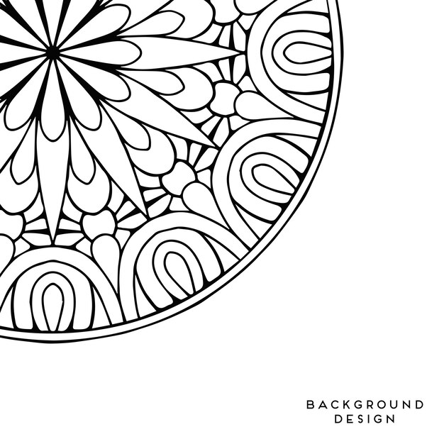 Vector Mandala fondo
