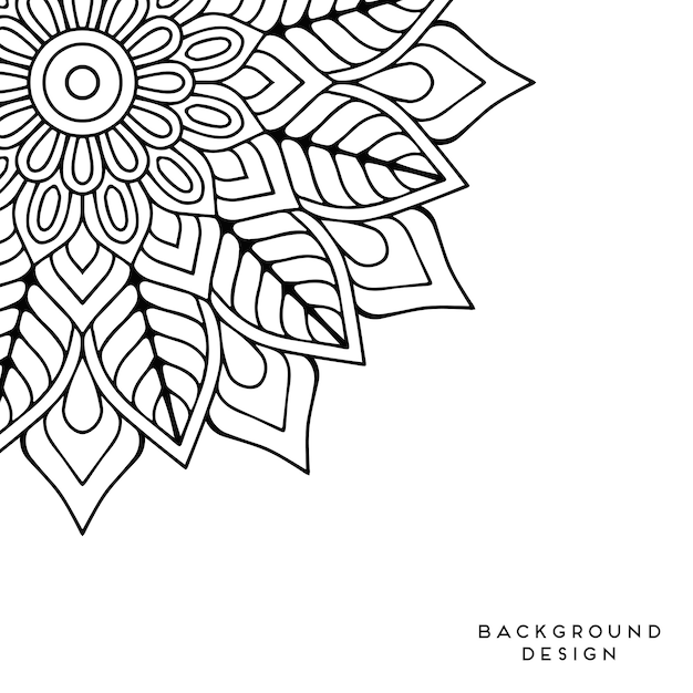 Vector Mandala fondo
