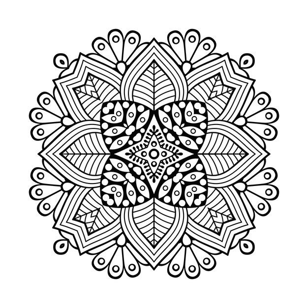 Vector Mandala fondo
