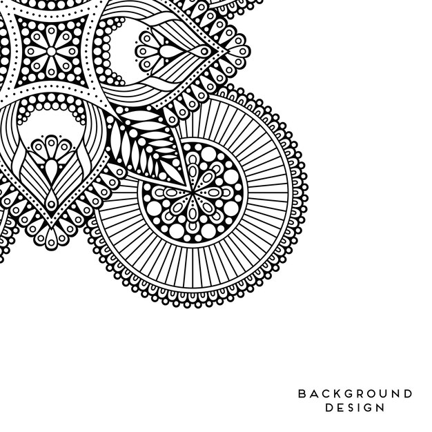 Vector Mandala fondo