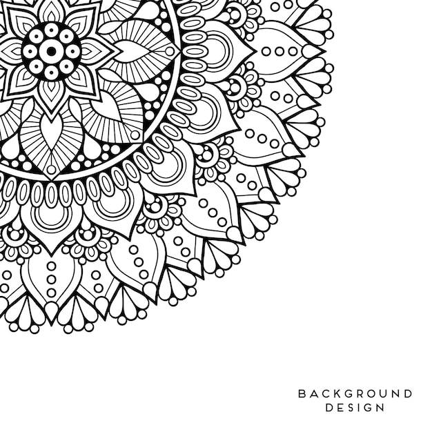 Vector Mandala fondo