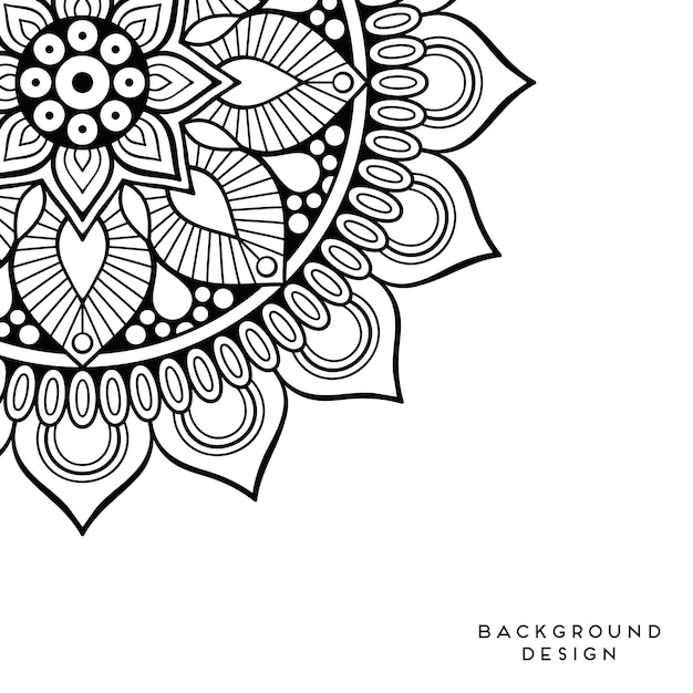 Vector Mandala fondo