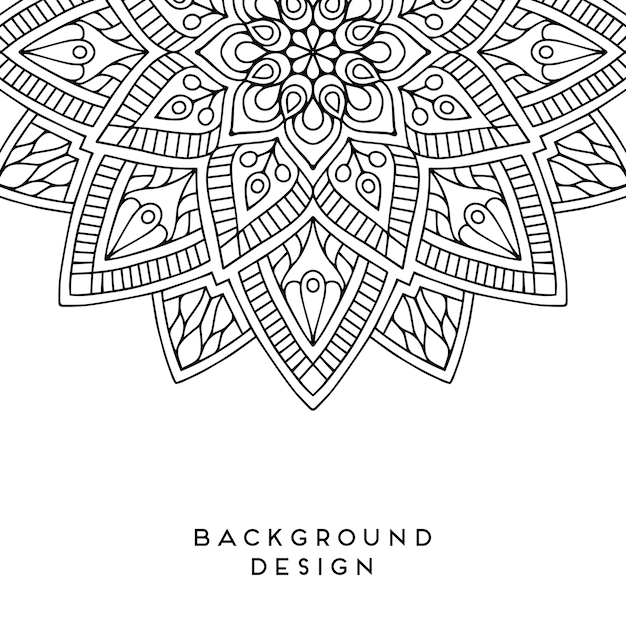 Vector Mandala fondo