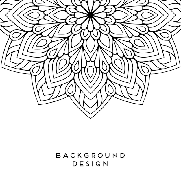 Vector Mandala fondo