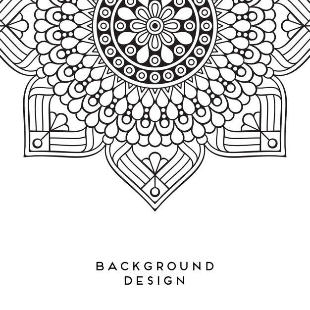 Vector Mandala fondo