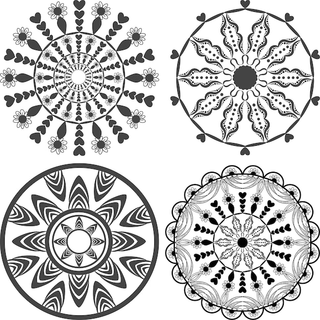 Vector de mandala