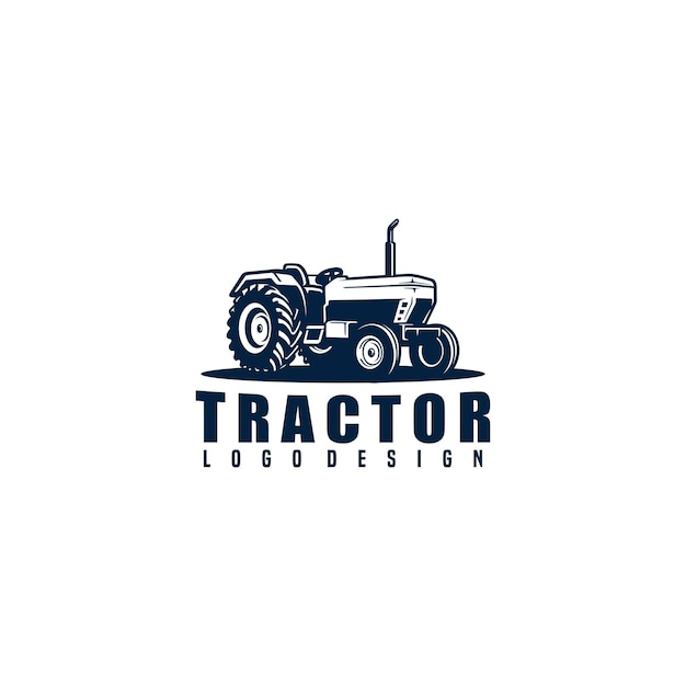 Vector de máquina agrícola tractor