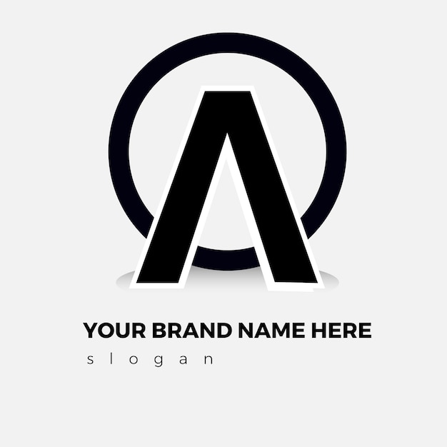 Vector de marca gratuita identidad corporativa logotipo vectorial un diseño