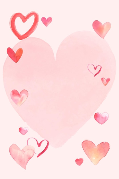 Vector de marco de feliz día de San Valentín